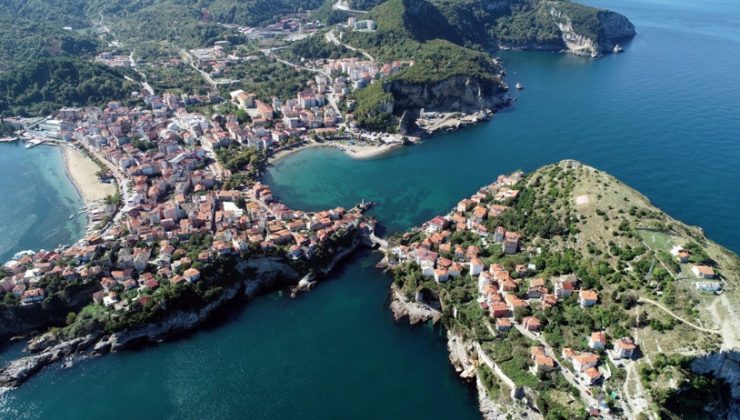 6 bin 600 kişilik ilçeye nüfusun 10 katı turist geldi