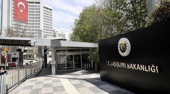 Dışişleri’nden İsrail’e tepki ve Yunanistan’a çağrı