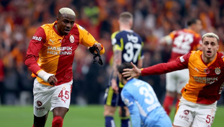 Şampiyonluk derbisinde Galatasaray fırtınası!