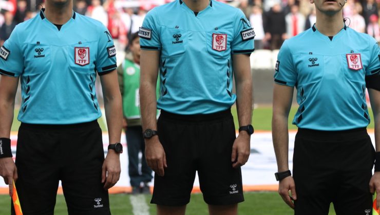 Süper Lig’de 29. haftanın hakemleri açıklandı