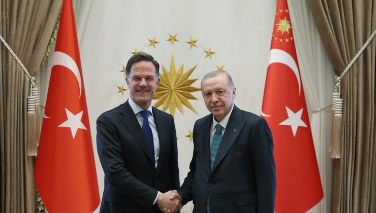 Cumhurbaşkanı Erdoğan Rutte’yi kabul etti