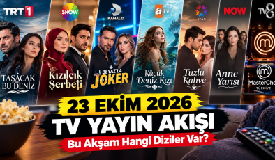 Bu Akşam Hangi Diziler Var? 23 Ekim 2026 TV Yayın Akışı Belli Oldu!