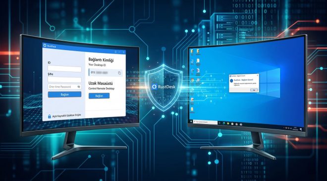 Yeni Nesil Uzaktan Kontrol: RustDesk ile Tam Veri Hakimiyeti ve Güvenli Masaüstü