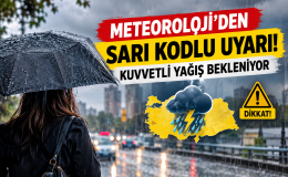 Meteoroloji’den Sarı Kodlu Uyarı! Bazı İllerde Kuvvetli Yağış Bekleniyor